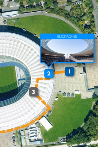 Olympiastadion Berlin App screenshot 2