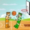 This is a bouncy - score based funny basketball game, all you need is jump and score