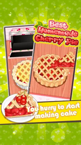 Game screenshot Best Homemade Cherry Pie - Cooking game for kids mod apk