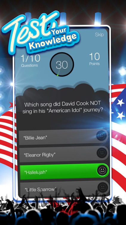 Question Quiz Puzzle Game Pro “for American Idol ”