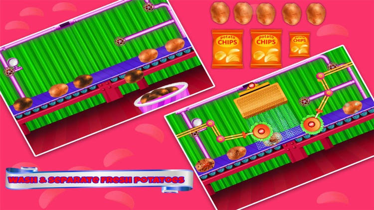 Chips Factory Cooking Games