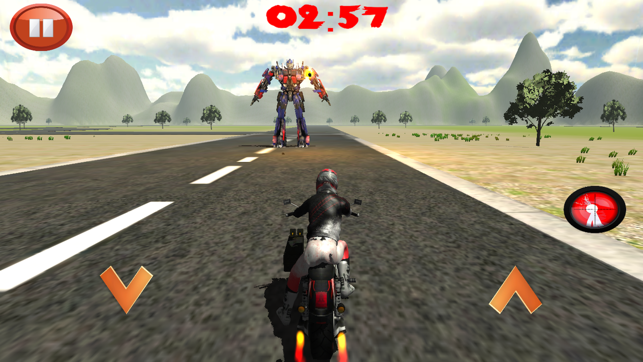 Robots Vs Bike War : Speed Battle Adventure Game(圖1)-速報App