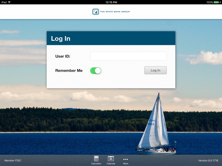 TSBG Mobile Banking for iPad