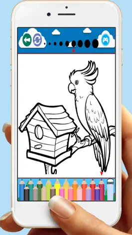 Game screenshot Домашние животные Книжки-раскраски для детей hack