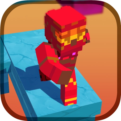 Colorful Heroes 3D Crossy Block Adventure Icon