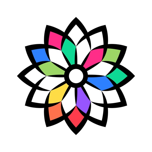 Coloring Book & Color Pages for Anti-Anxiety Icon