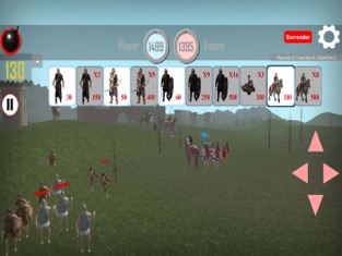 Battle of Roman Empire, game for IOS