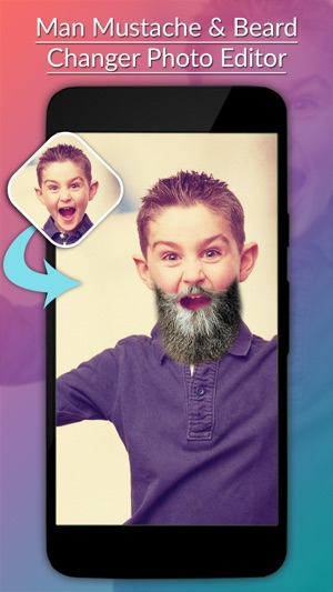 Man Mustache & Beard Photo Editor(圖1)-速報App