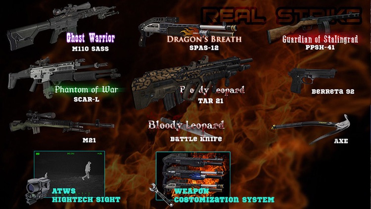 Real Strike-The Original 3D AR FPS Gun app