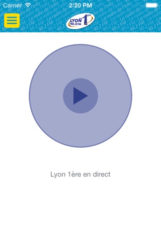 Lyon 1ère 90.2 screenshot 2