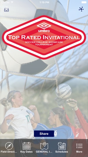 UMBRO TOP RATED SHOWCASE