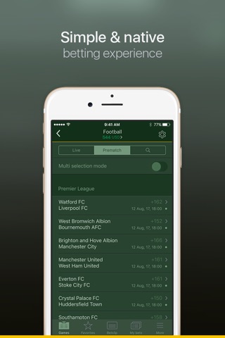 Sportsbook by Gamebet screenshot 3