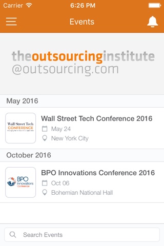 Outsourcing Institute Events screenshot 2