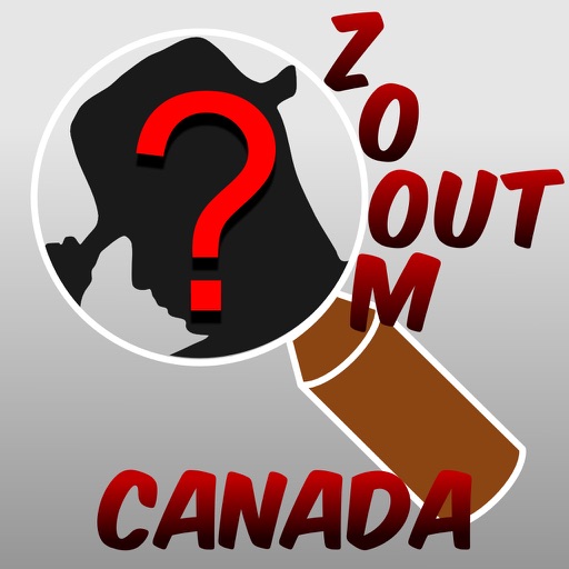 Zoom Out Canada & Canadian Quiz Maestro icon