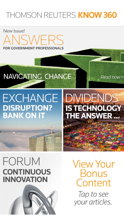 Thomson Reuters Know 360