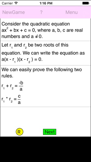 Graduate Equation Practice(圖2)-速報App