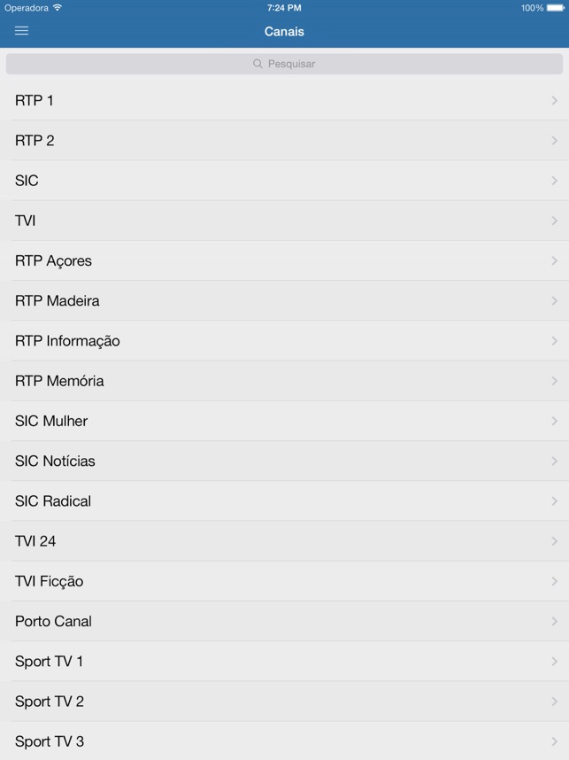 Televisão Portuguesa para iPad PT(圖1)-速報App