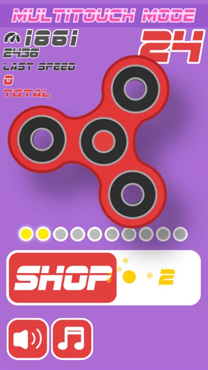 Fidget Tappy Spinner - Finger Spin Master