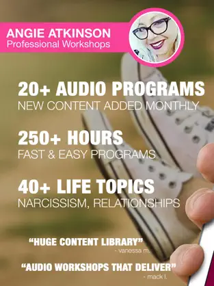 Captura de Pantalla 1 Overcome Narcissistic Abuse by Angie Atkinson iphone