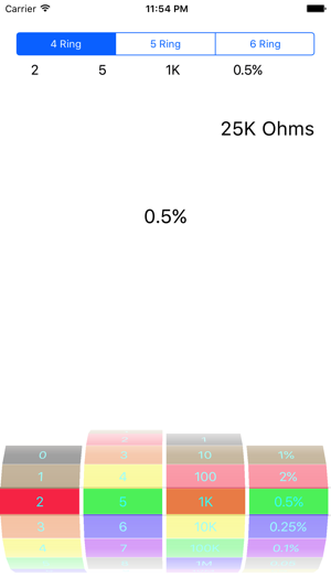 Resistor Color calculation(圖1)-速報App