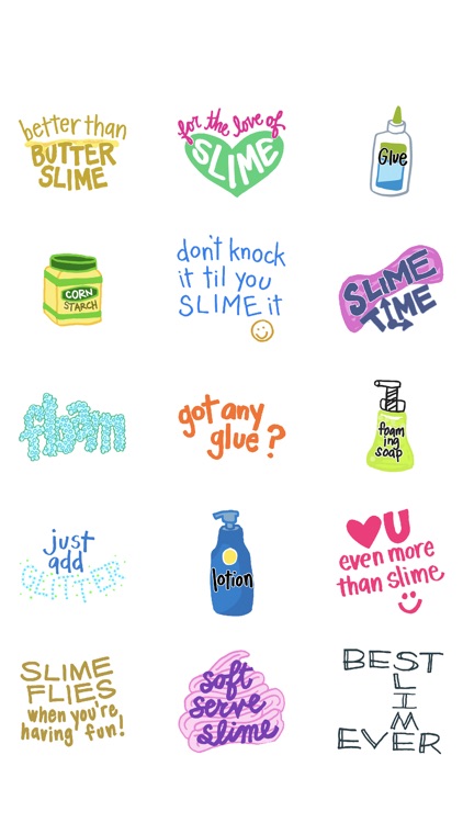 Slime Stickers