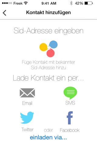 Sid - Secure Communication screenshot 4