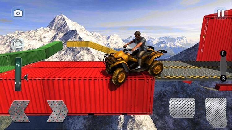 Quad Bike Impossible Stunts screenshot-3