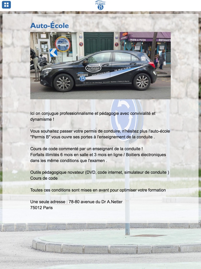 Auto École Permis B