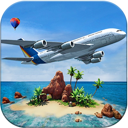 Island Airplane Flying Sim-Pilot Flight Experience icon