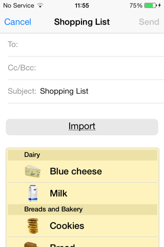 Shopping List - Quick and Easy screenshot 3