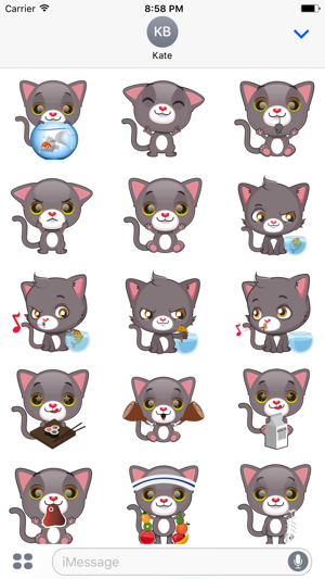 Cute Cat Stickers & Emoji(圖2)-速報App