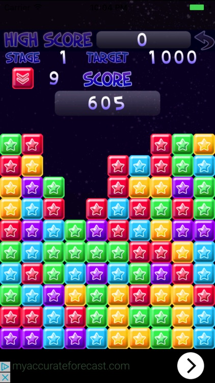 PopWorld! SameGame Puzzle