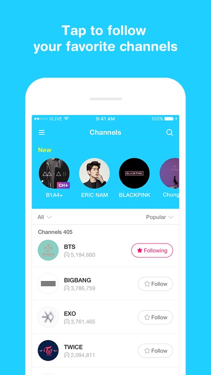 V LIVE - Broadcasting App