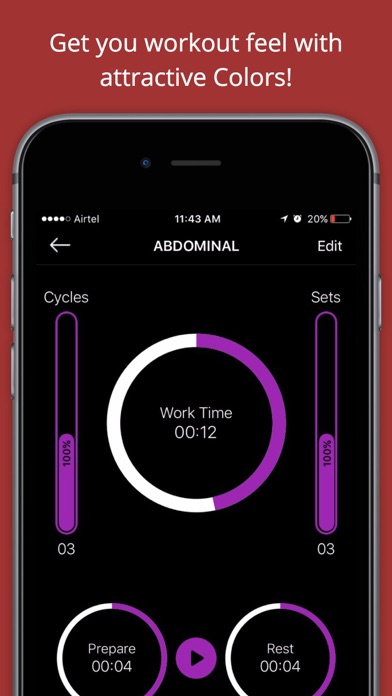 WORKOUT TIMER STOPWATCH FOR TABATA, MMA & HIIT SỨC KHOẺ WORKOUT TIMER STOPWATCH FOR TABATA, MMA & HIIT