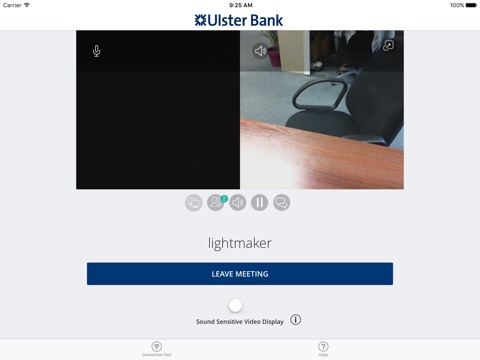 Ulster Bank Video Chat screenshot 3