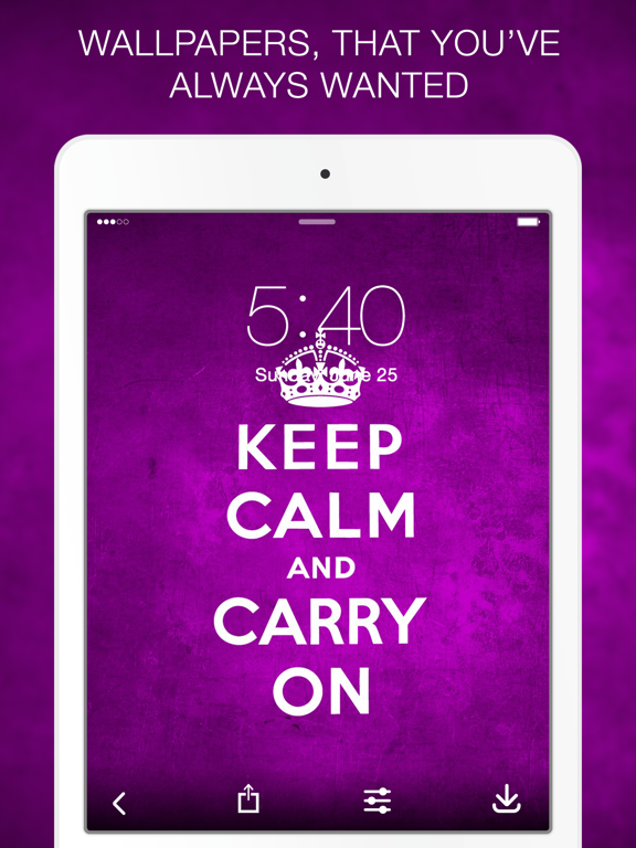 Keep Calm Quotes Wallpaper APK pour Android Télécharger