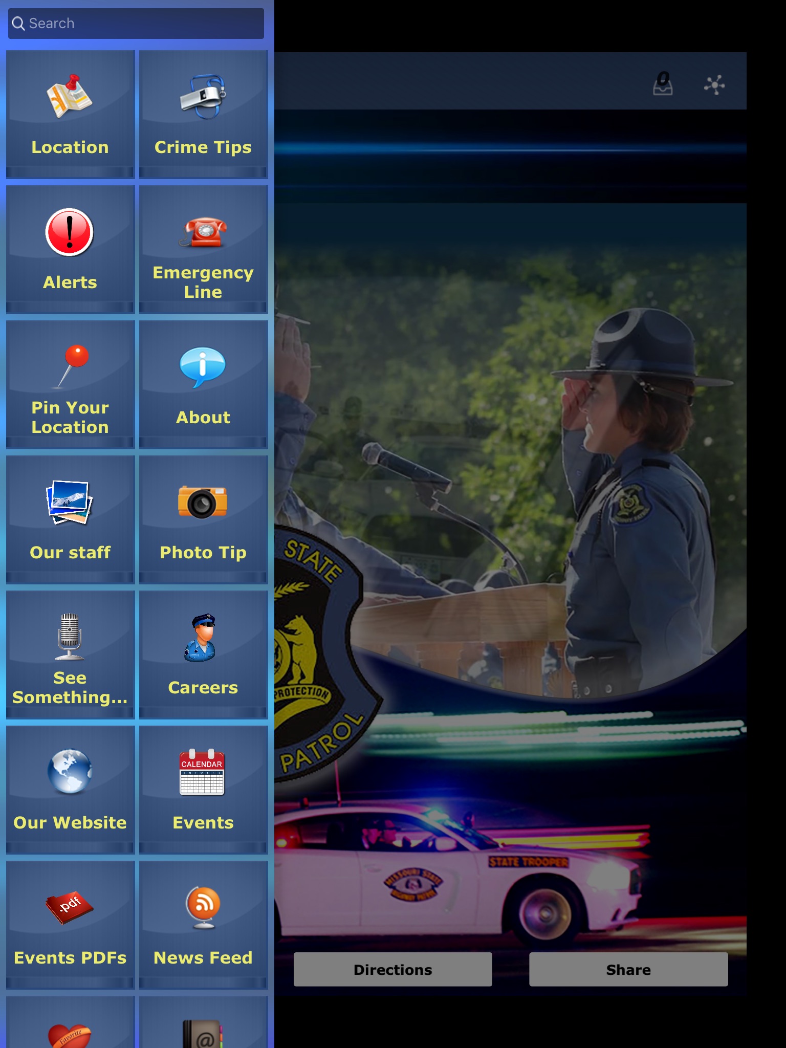 Missouri State Highway Patrol screenshot 2
