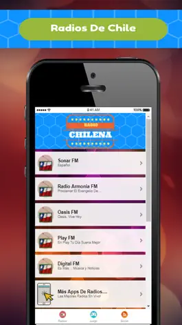 Game screenshot A+ Radios De Chile: Emisoras De Radio Chilenas mod apk