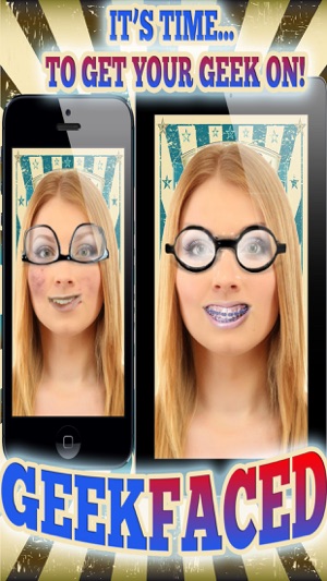 GeekFaced - The Geeky Nerd Photo FX Face Booth(圖2)-速報App