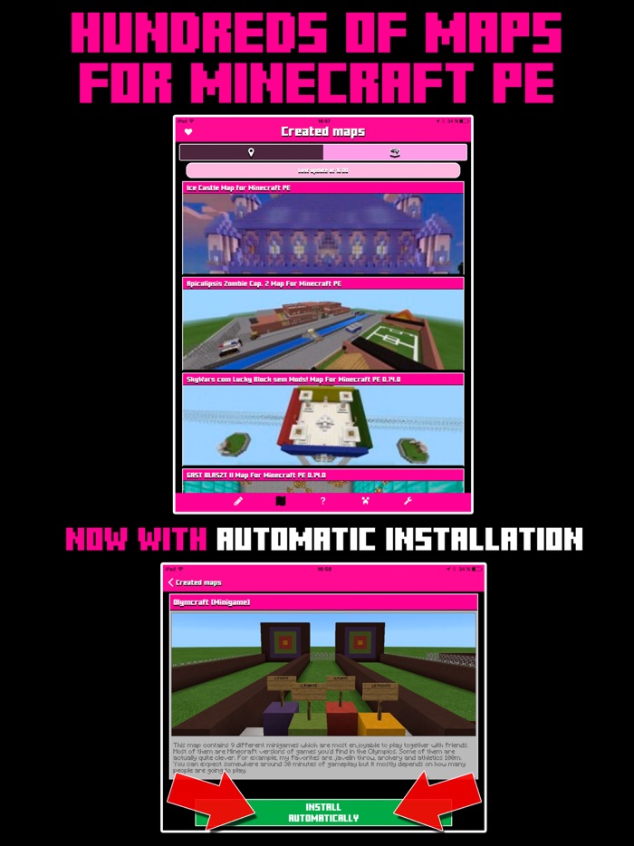 Maps for Minecraft  Pocket Edition