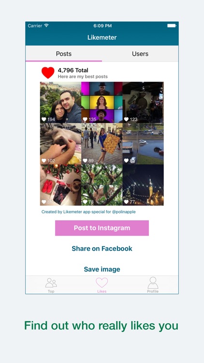 Likemeter - Analyze your Instagram likes