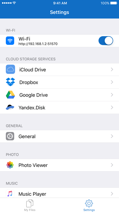 File Manager for iPhone screenshot1