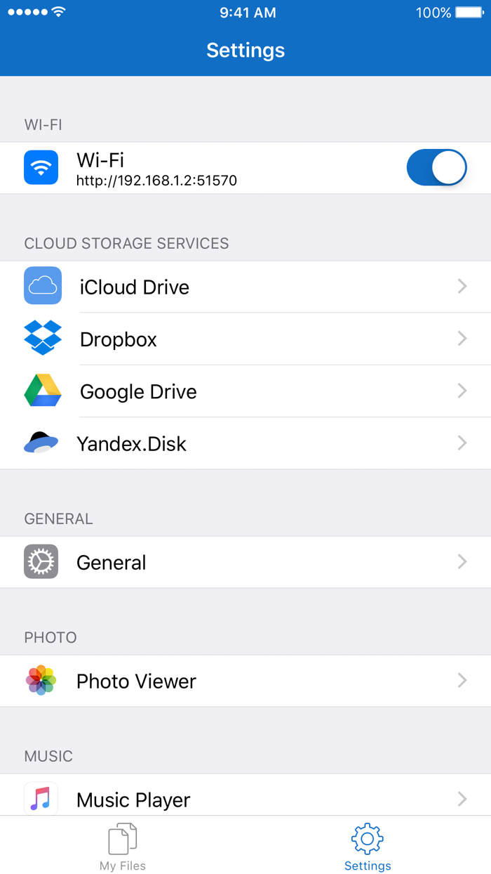 File Manager for iPhone