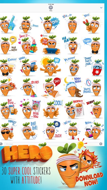 Wasted Veggies: Hero