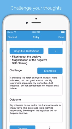 cbt thought record diary on the app store thought record sheet