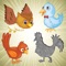 A wonderful, cute collection of puzzles and birds for toddlers and kids