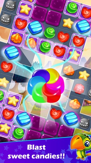 Candy Gems: Match 3 Popular Free Games For Free(圖2)-速報App