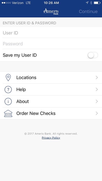 Ameris Bank Personal Mobile