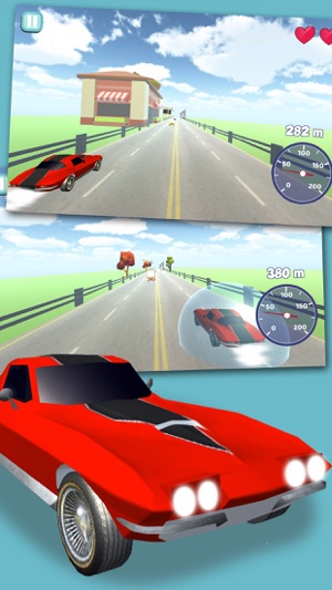 Turbo Cars 3D Dodge Game - Pro(圖1)-速報App