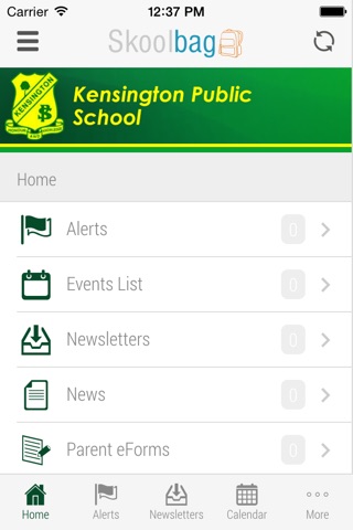 Kensington Public School - Skoolbag screenshot 2